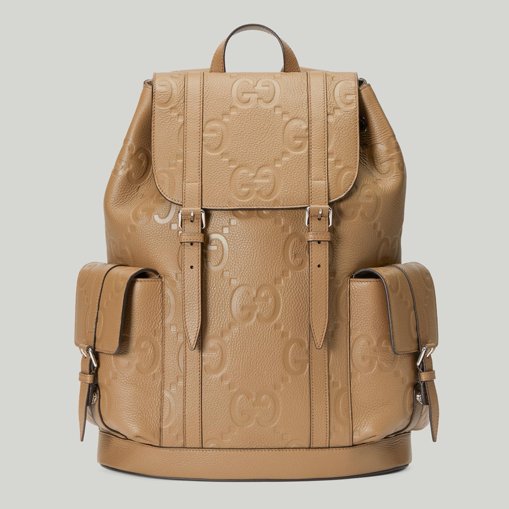 Gucci Backpack in Taupe Jumbo GG Leather GGBS10009