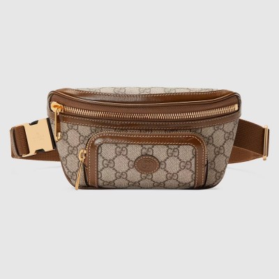 Gucci Belt Bag in Beige GG Supreme with Interlocking G GGBS10068