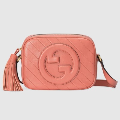 Gucci Blondie Small Camera Bag in Pink Calf Leather GGBS10106