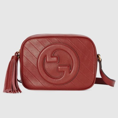 Gucci Blondie Small Camera Bag in Red Calf Leather GGBS10107