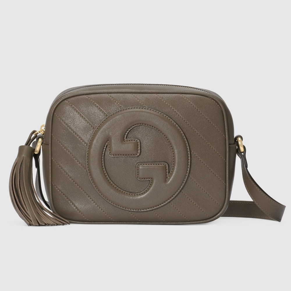 Gucci Blondie Small Camera Bag in Taupe Calf Leather GGBS10109