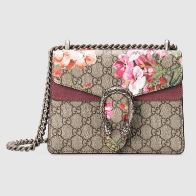 Gucci Dionysus Mini Shoulder Bag in Blooms GG Canvas GGBS10221