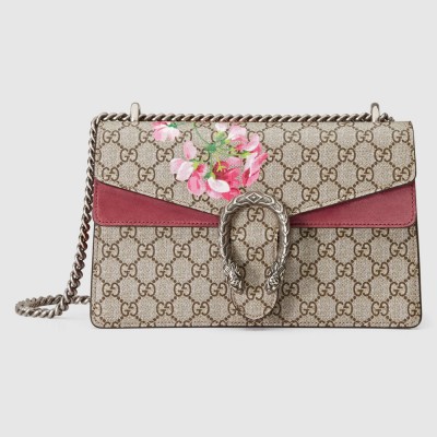 Gucci Dionysus Small Shoulder Bag in Blooms Print GG Supreme GGBS10231