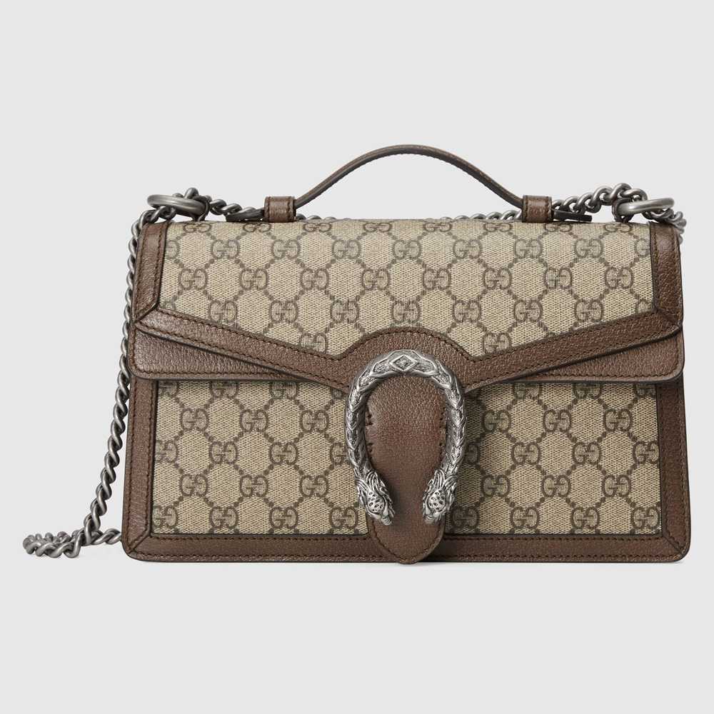 Gucci Dionysus Top Handle Bag in GG Supreme Canvas GGBS10853