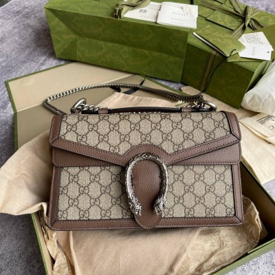 Gucci Dionysus Top Handle Bag in GG Supreme Canvas GGBS10853