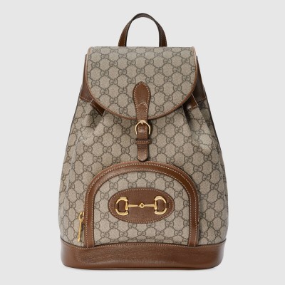 Gucci Horsebit 1955 Backpack in GG Supreme Canvas GGBS10474