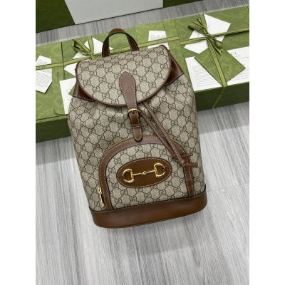 Gucci Horsebit 1955 Backpack in GG Supreme Canvas GGBS10474