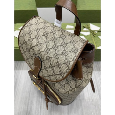 Gucci Horsebit 1955 Backpack in GG Supreme Canvas GGBS10474