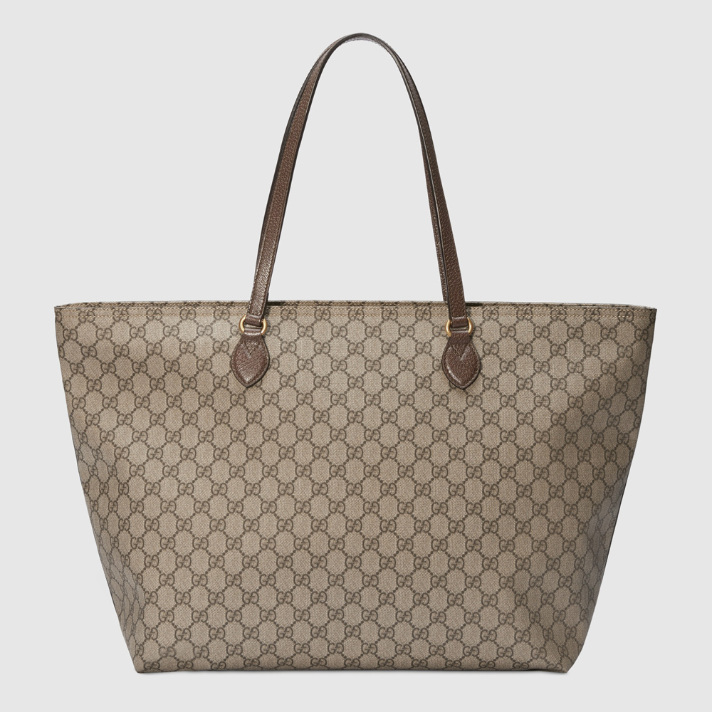 Gucci Medium Tote Bag in Beige GG Supreme Canvas GGBS10894