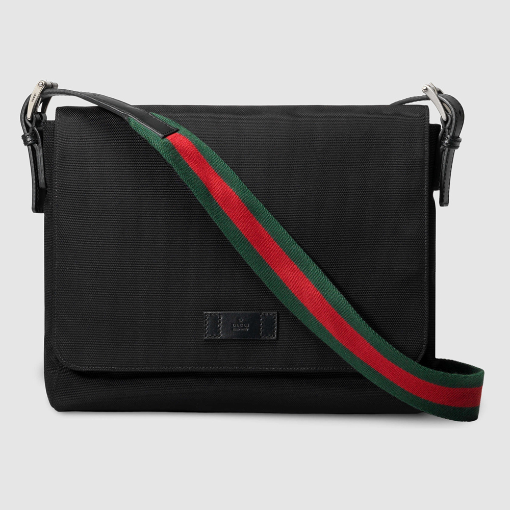 Gucci Messenger Bag in Black Techno Canvas GGBS10580