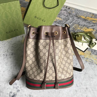 Gucci Ophidia GG Bucket Bag in Supreme Canvas GGBS10678