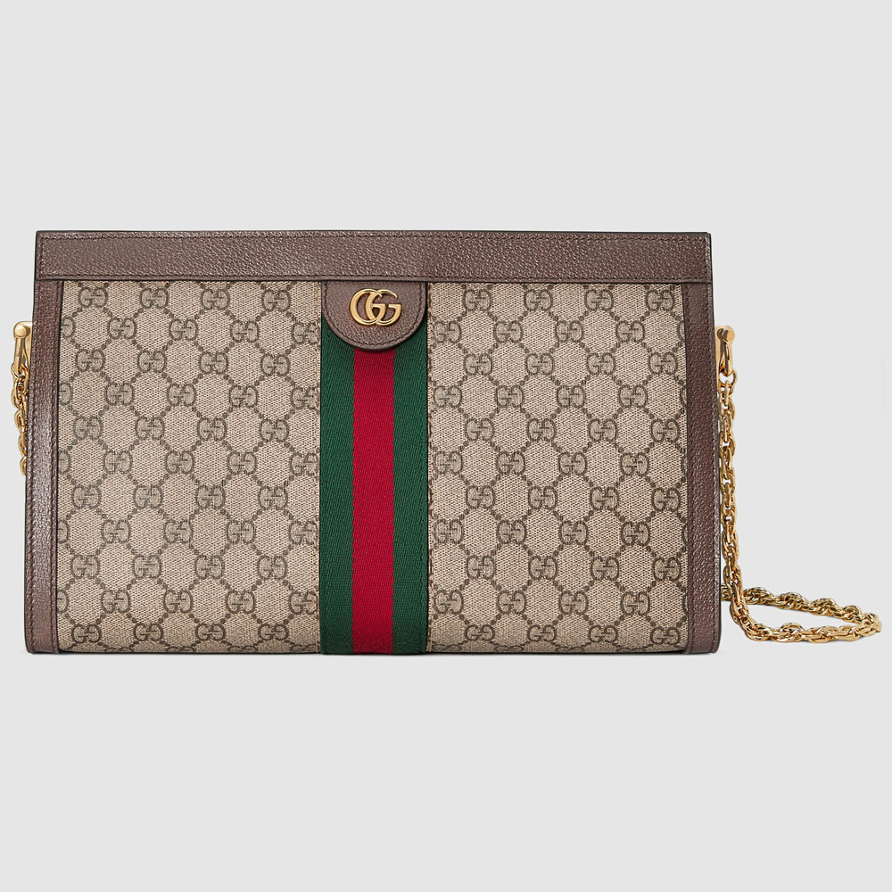 Gucci Ophidia GG Medium Shoulder Bag in GG Supreme Canvas GGBS10692