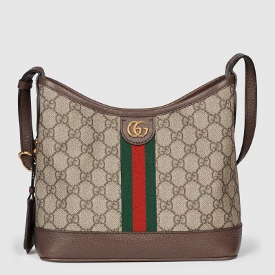 Gucci Ophidia GG Small Shoulder Bag in Beige GG Canvas GGBS10695