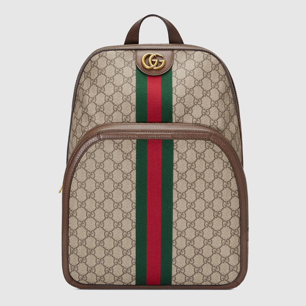 Gucci Ophidia Medium Backpack in GG Supreme Canvas GGBS10045