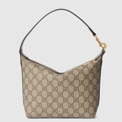 Gucci Ophidia Super Mini Shouler Bag in Beige GG Supreme Canvas GGBS10463