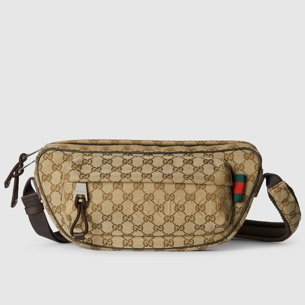 Gucci Small GG Crossbody Bag in Beige Original GG Canvas GGBS10157