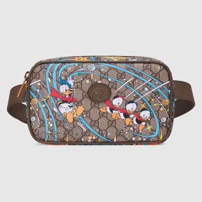 Gucci x Disney Belt Bag with Donald Duck Print GGBS10089